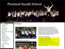 Tablet Screenshot of pinelandsuzuki.org